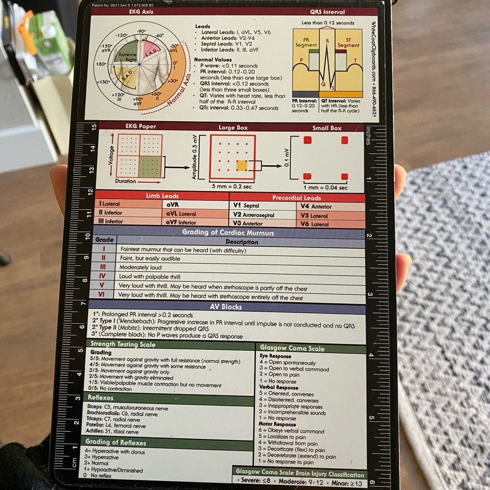 White Coat Clipboard for med students / physician